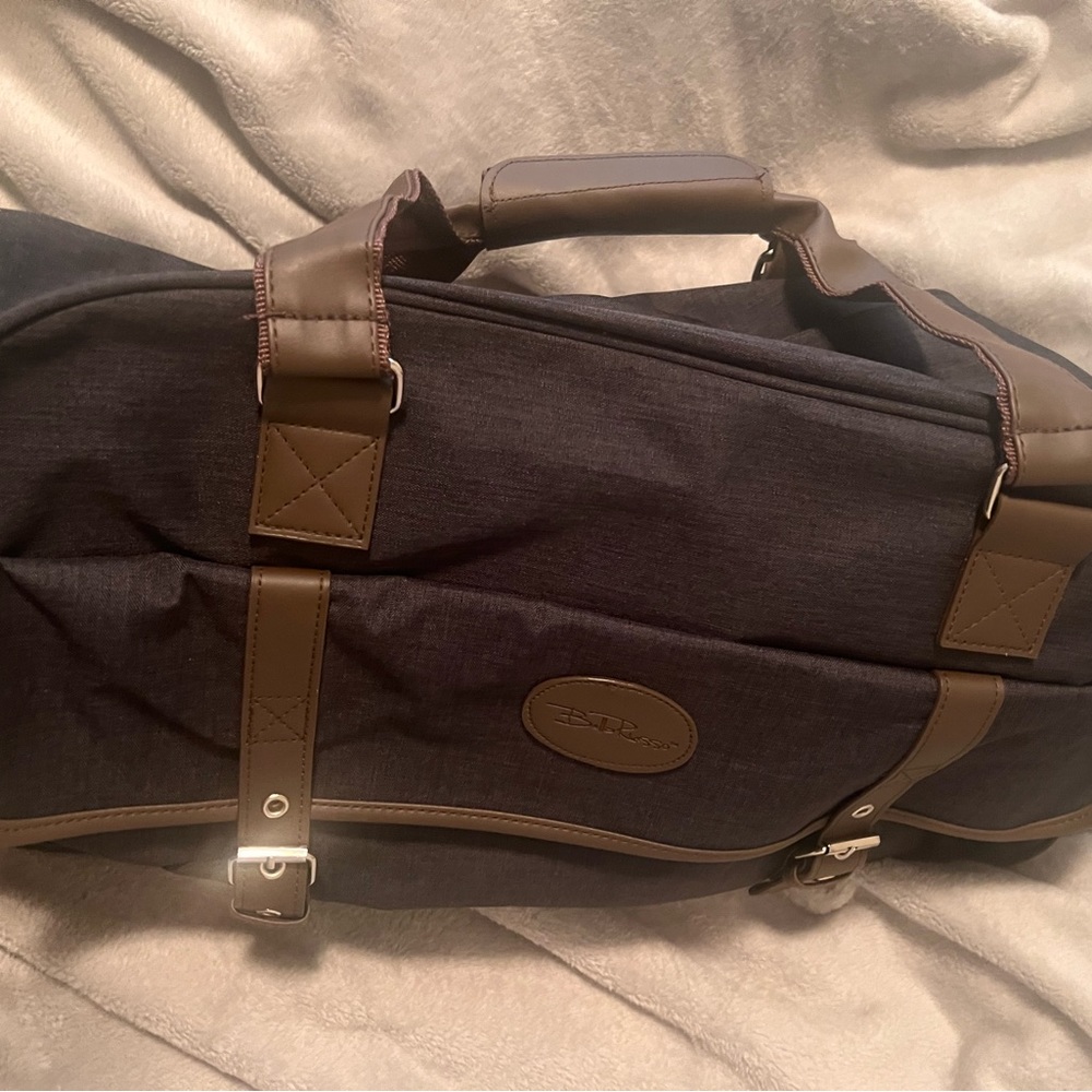 Bella Russo duffel bag luggage with roller. Brand new.